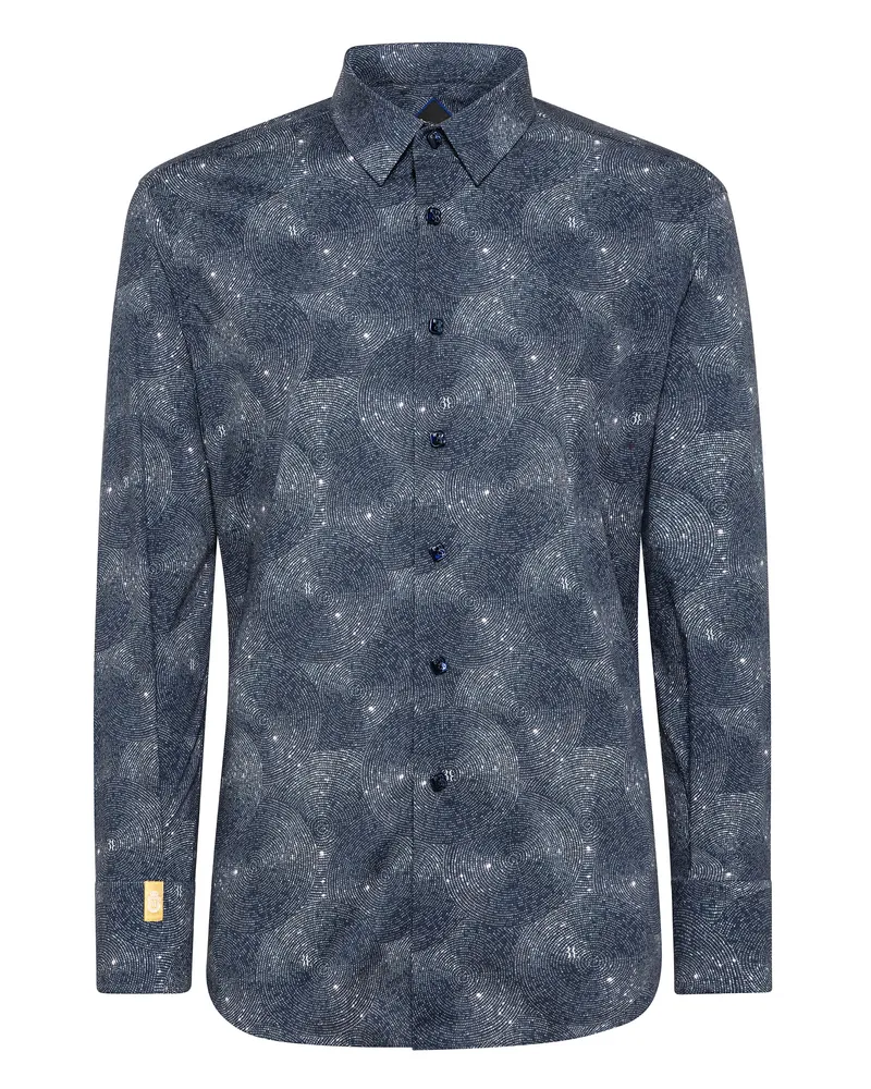 Billionaire Hemd Slim Fit Blau