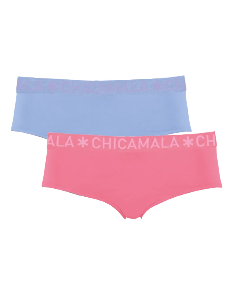 Muchachomalo Chicamala Slips – 2er-Pack – Damenunterwäsche Rosa