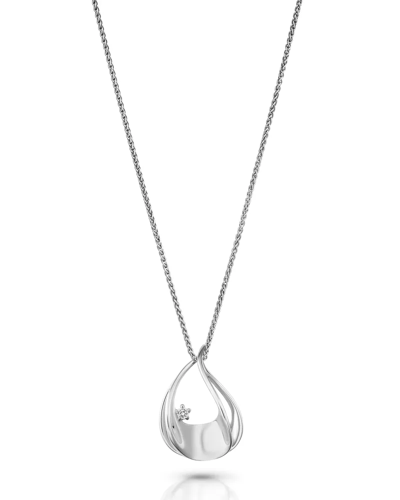 Orphelia Etoile' Damenkette mit Anhänger aus 925er Sterlingsilber – Silber ZH-7524 Silber