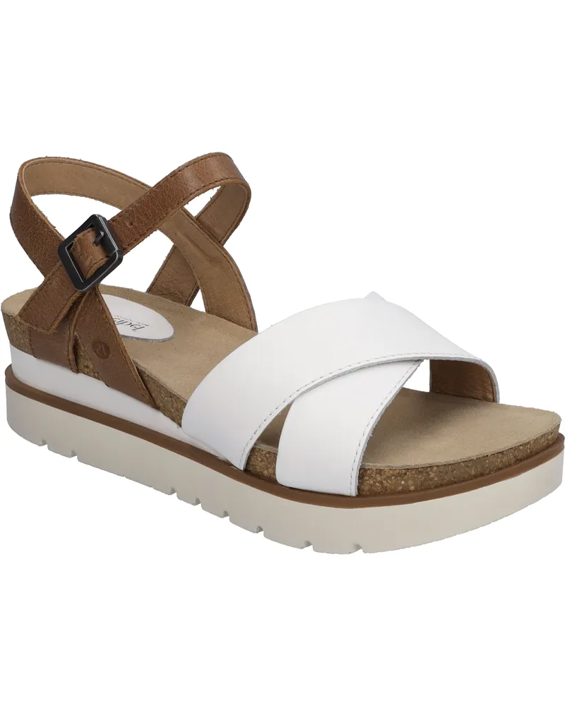 Josef Seibel Damen Sandale Clea 10 in weiss-kombi Weiß