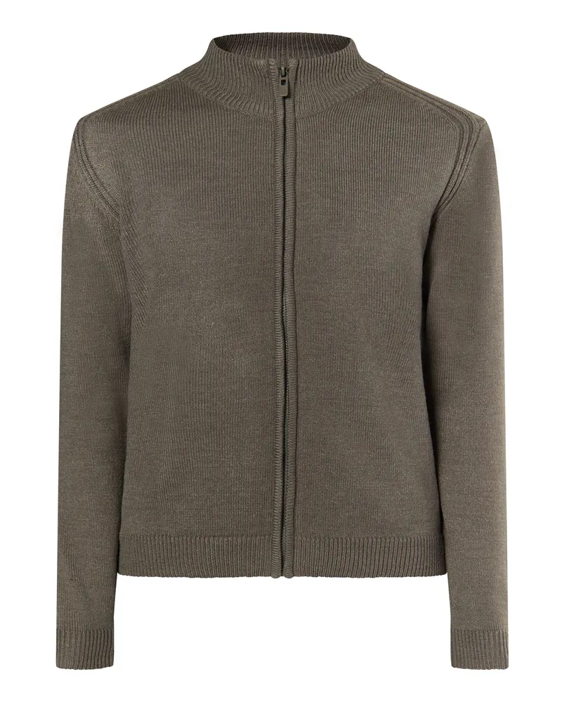 My Mo Cardigan Herren Hellgrau Melange Grau