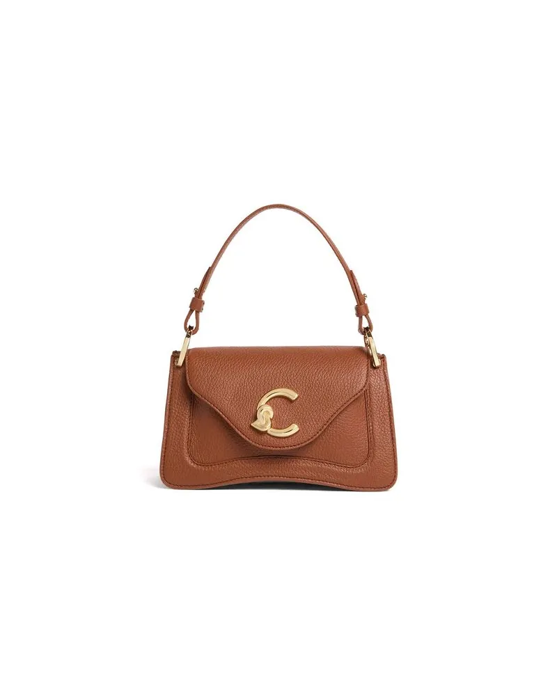 Coccinelle Handtasche Cognac Camel