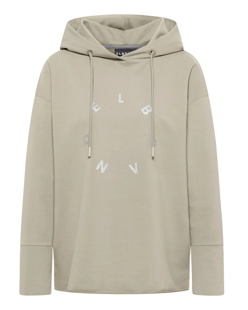 ELBSAND Kapuzenpullover Beige