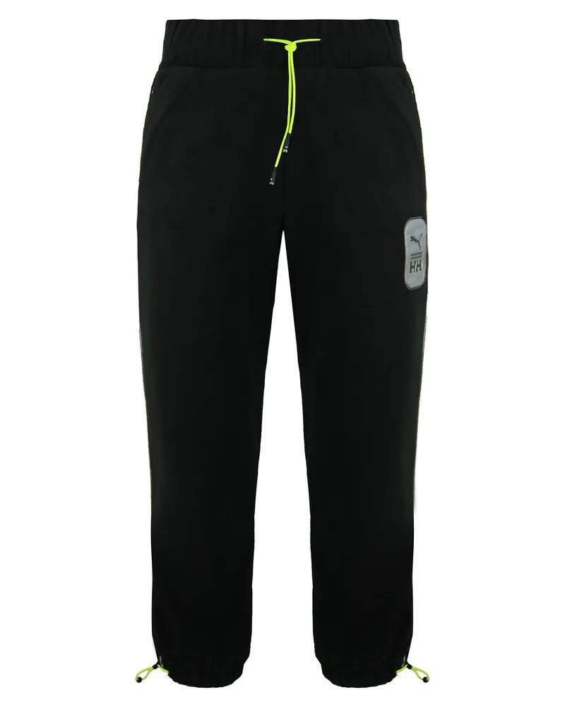Puma x Helly Hansen Stretch WST Polar Fleece Joggers Black Men Bottoms 598288 01 Schwarz