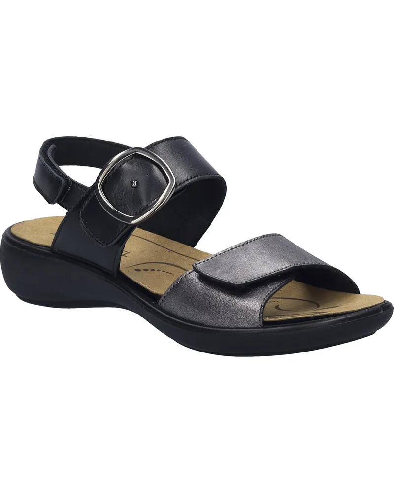 Josef Seibel Damen Sandale Ibiza 12 in basalt-kombi Grau
