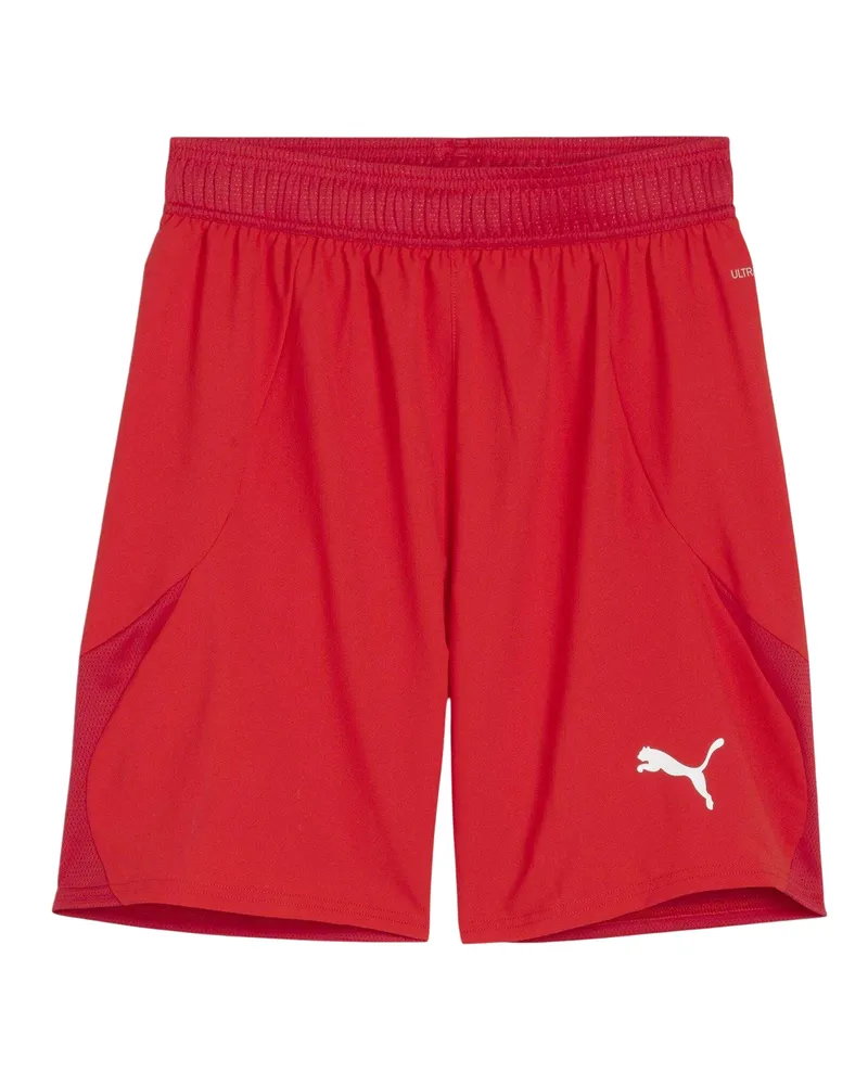 Puma TeamFinal" Fußballshorts für Herren (Rot/Weiß Rot
