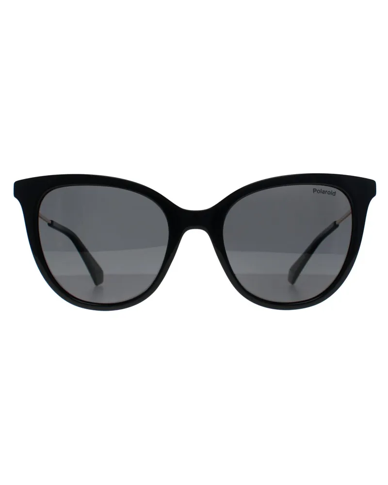 Polaroid PLD 4184/S/X 807 M9 schwarz grau polarisierte Sonnenbrille Schwarz