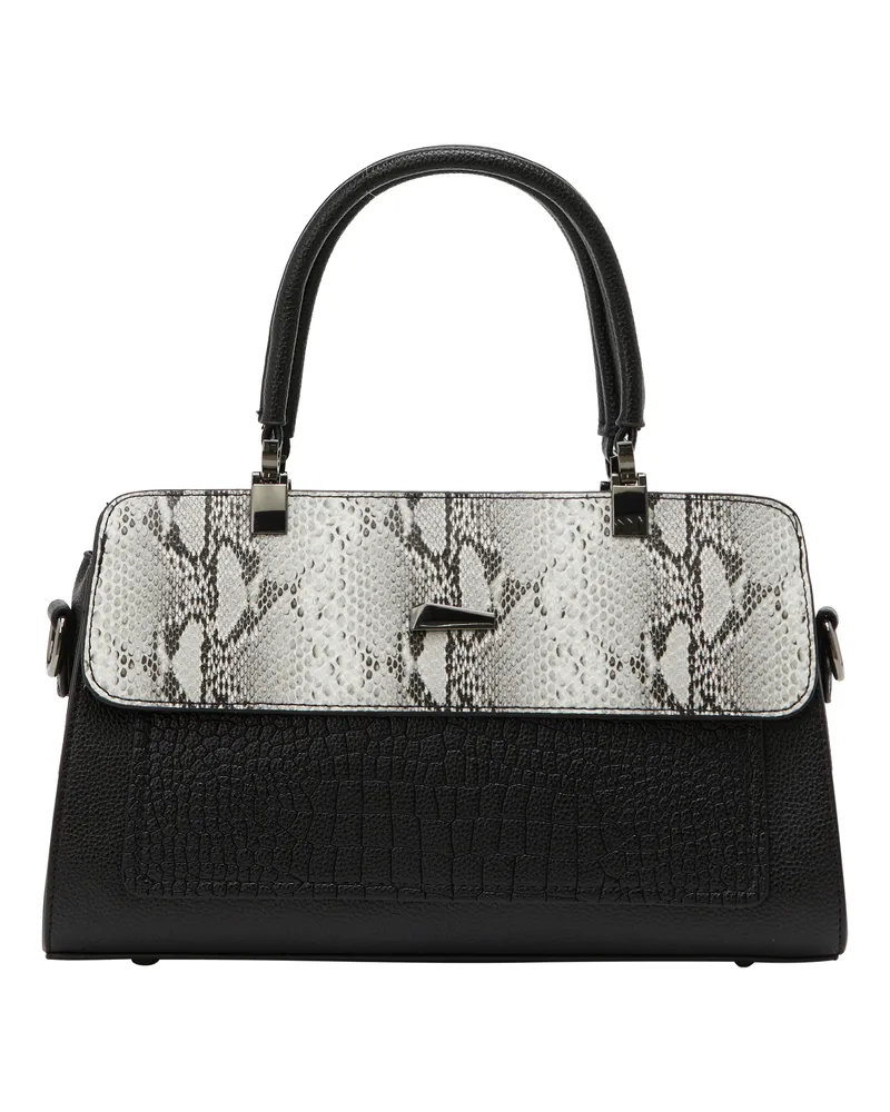 FAINA Handtasche - Schwarz Schwarz