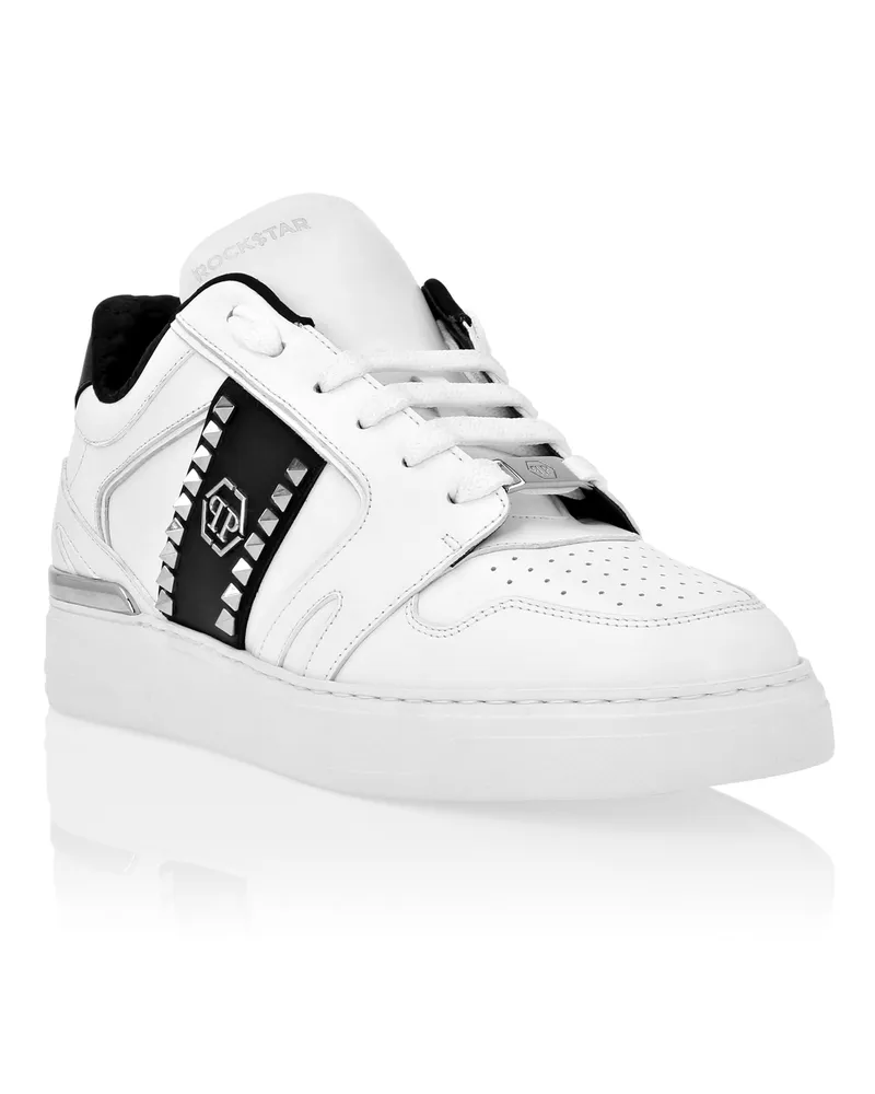 Philipp Plein Niedrigschuh-Sneaker Weiß