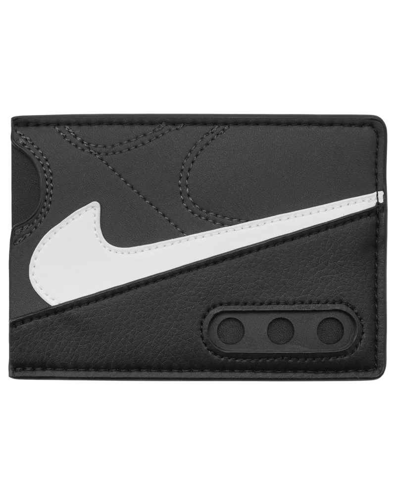 Nike Air Max 90" Brieftasche für Karten Ikone (Dunkelgrau Grau
