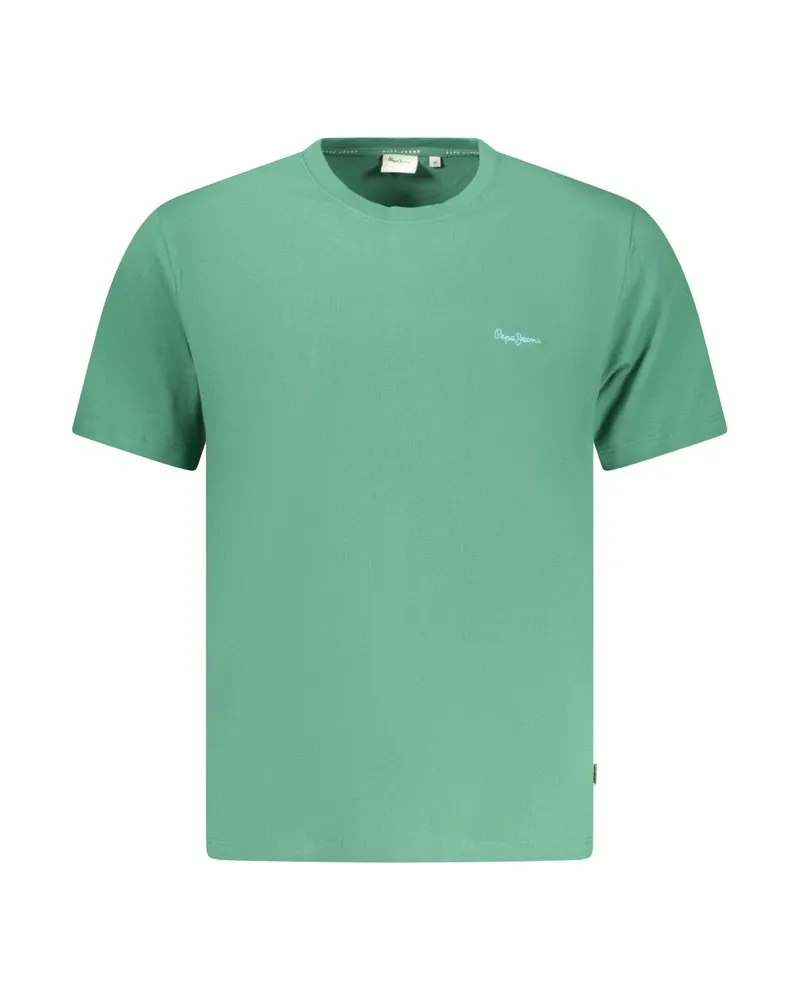 Pepe Jeans Verde Baumwollhemd für Männer Grün