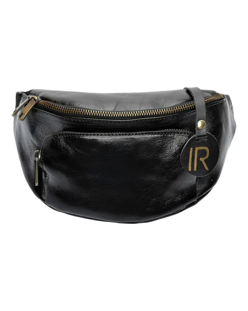 Isabella Rhea Schwarz Rindsledertasche Schwarz