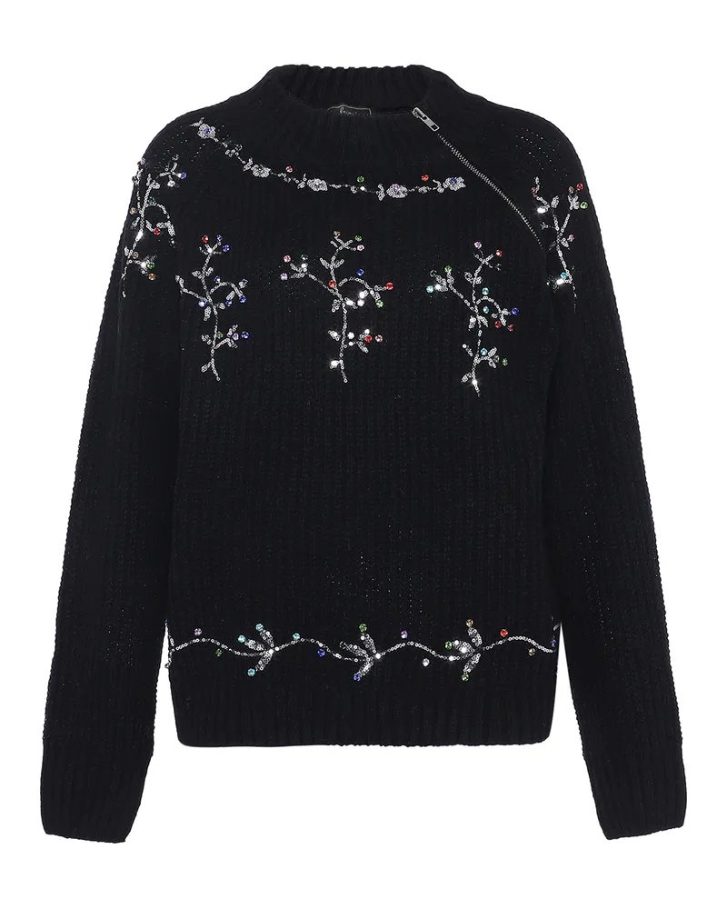 FAINA Pullover für Damen - Schwarz Schwarz