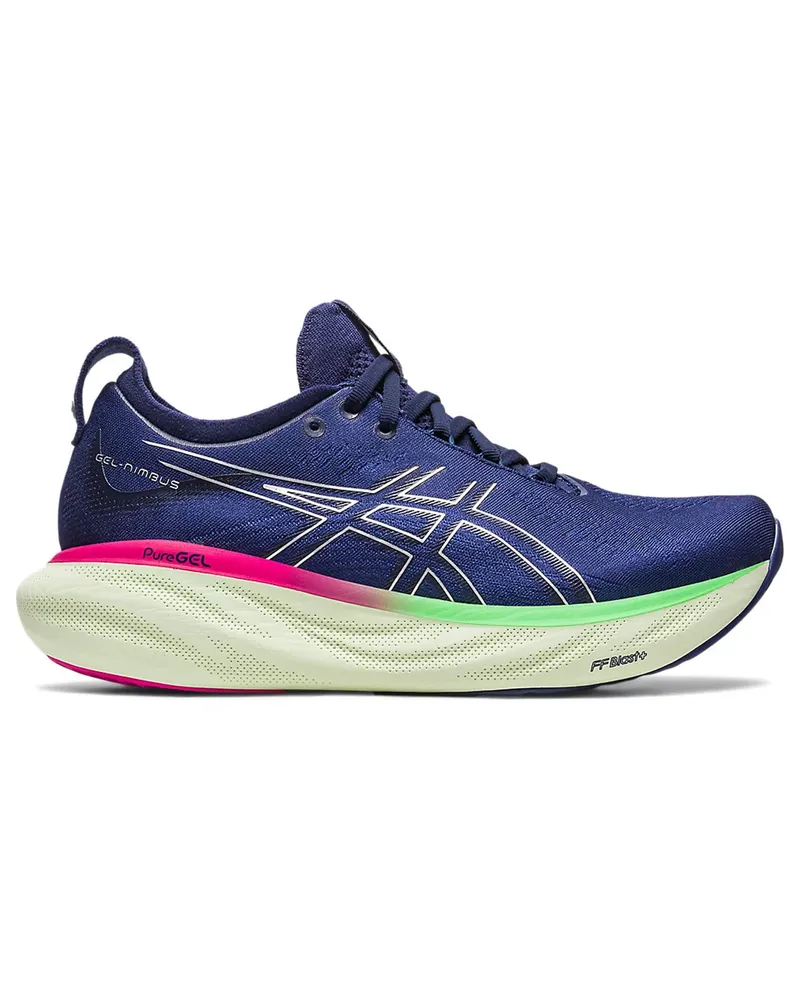 Asics Gel‑Nimbus 25 Laufschuhe für Damen - Blau Blau