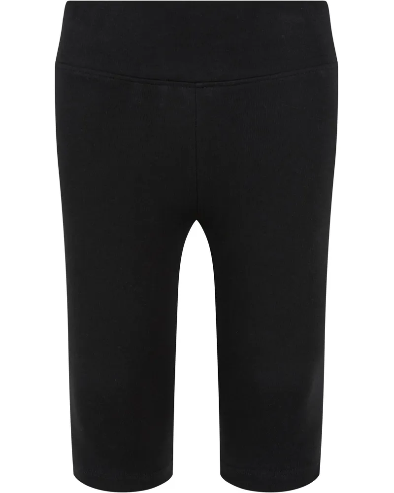Urban Classics Radlershorts für Mädchen (Schwarz Schwarz