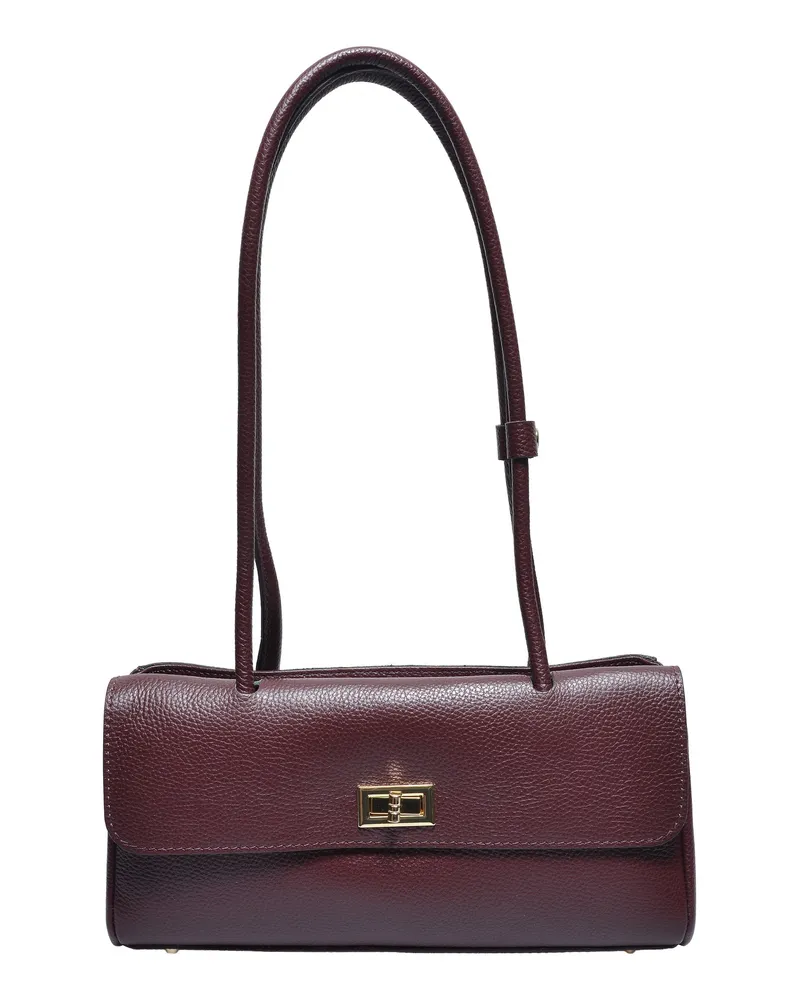 Isabella Rhea WEIN Rindsledertasche Weinrot