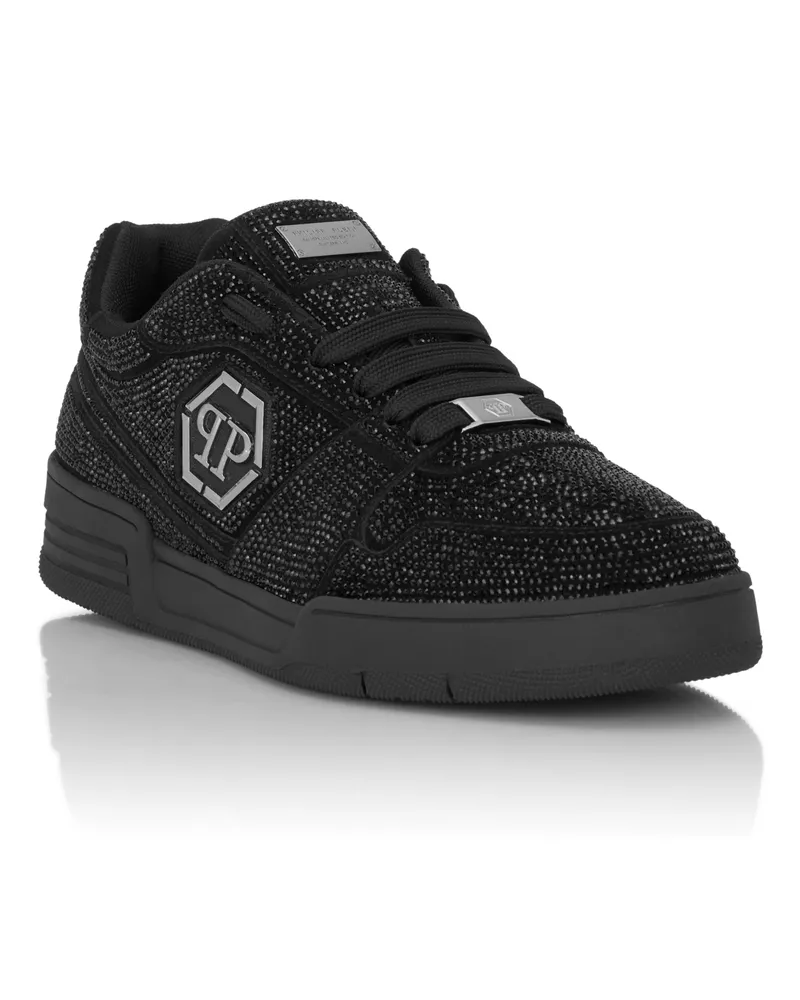 Philipp Plein Low-Top-Sneaker Schwarz