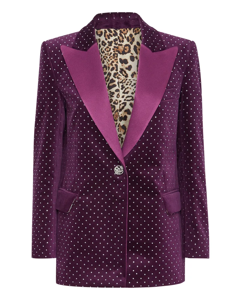 Philipp Plein Blazer - Lila Lila