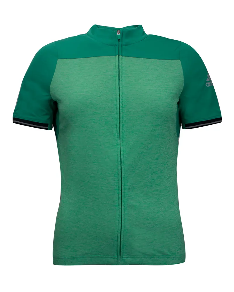 adidas Climachill Womens Green Cycling Top Grün