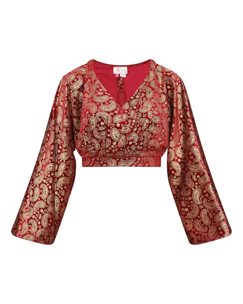 IZIA Bluse Damen verrotten Rot