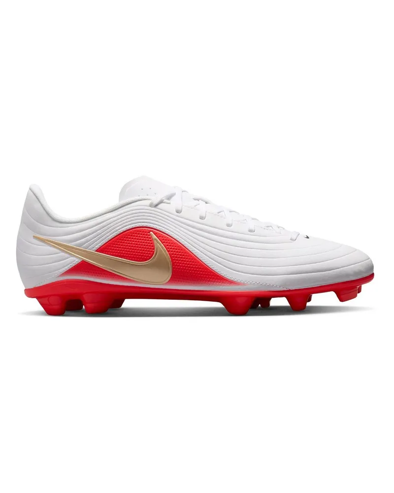 Nike Tiempo Maestro Club" Fußballschuhe mit festem Boden für Herren (Weiß/Rot Weiß