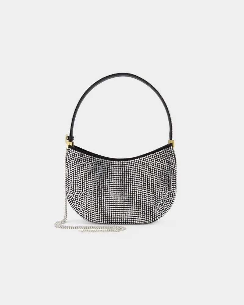 Magda Butrym Medium Vesna  Hobo Bag -  - Black - Strass Schwarz