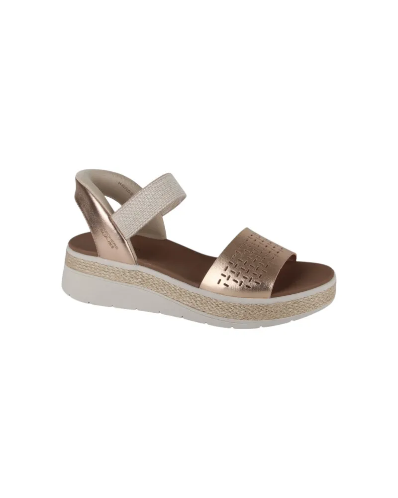 Skechers BOBS Sun Ray Damen Sandalen - Silber Silber