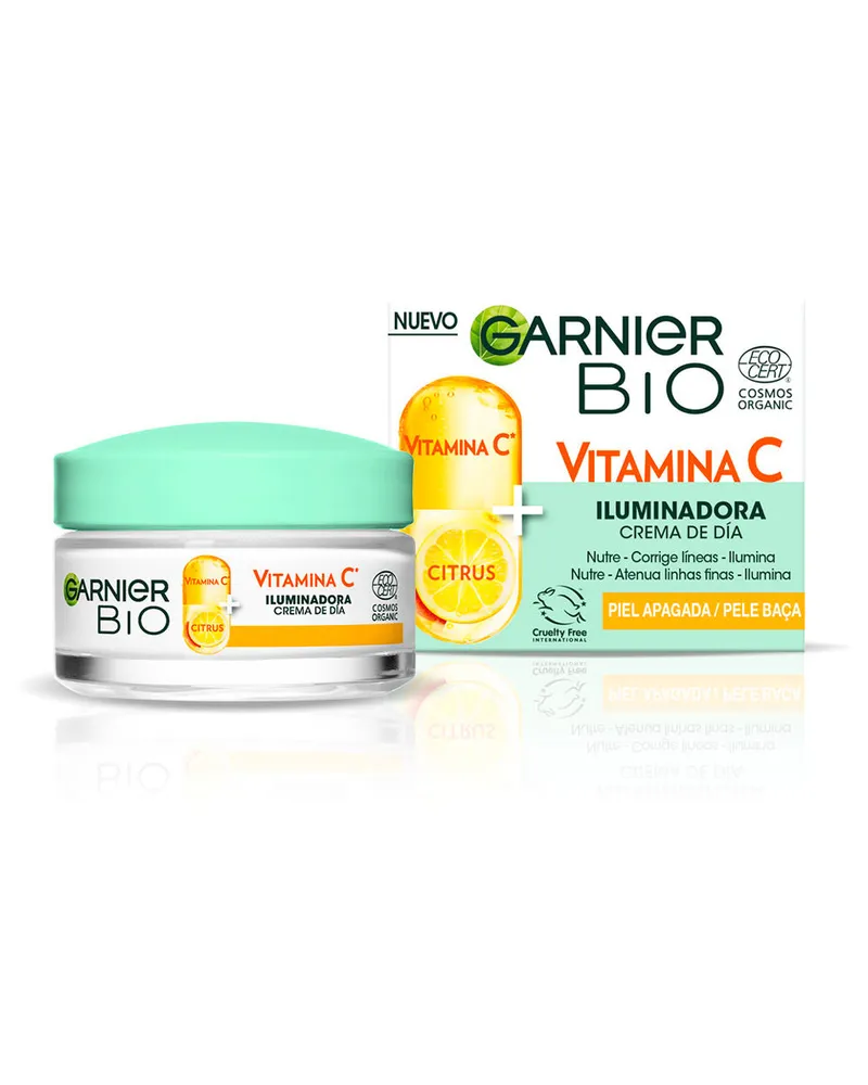 Garnier Bio Vitamin C Aufhellende Tagescreme für fahle Haut 50 ml 