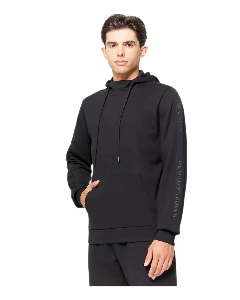 Emporio Armani Herren-Sweatshirt Eagle GA Schwarz
