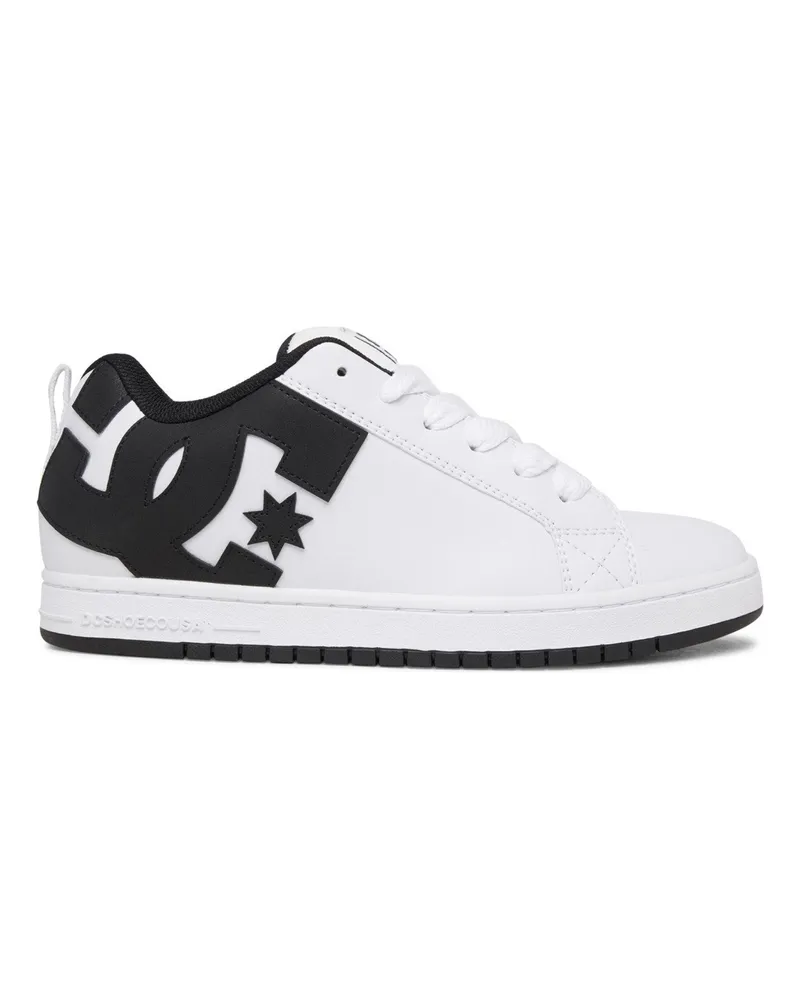 DC Shoes COURT GRAFFIK MÄNNER MODE SCHUHE WEISS Weiß