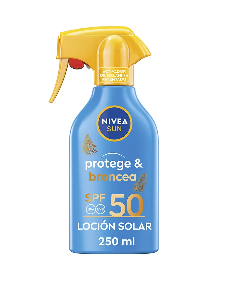 Nivea Sun Protege & Broncea Spray Loción Solar Spf50 250 ml 