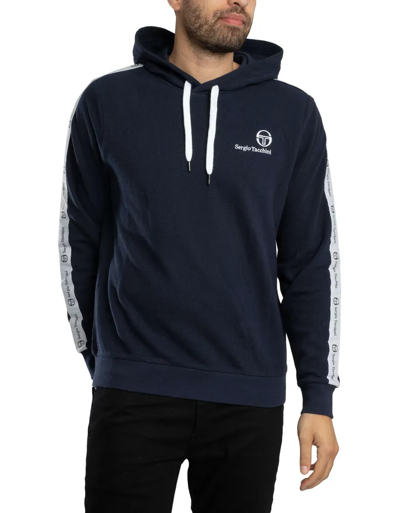 Sergio Tacchini Devok Pullover-Hoodie - Blau Blau