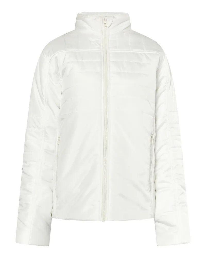 My Mo Leicht wattierte Jacke Damen Wollweiß Wollweiß