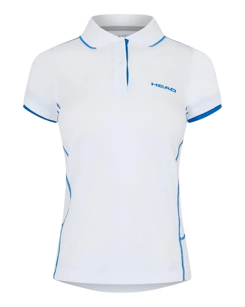Head Club Italy" Poloshirt für Damen (Weiß Weiß