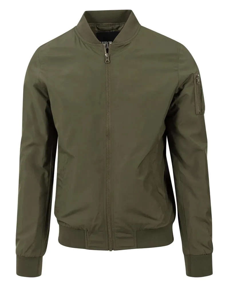 Urban Classics Bomberjacke für Herren (Dunkel-Olive Oliv
