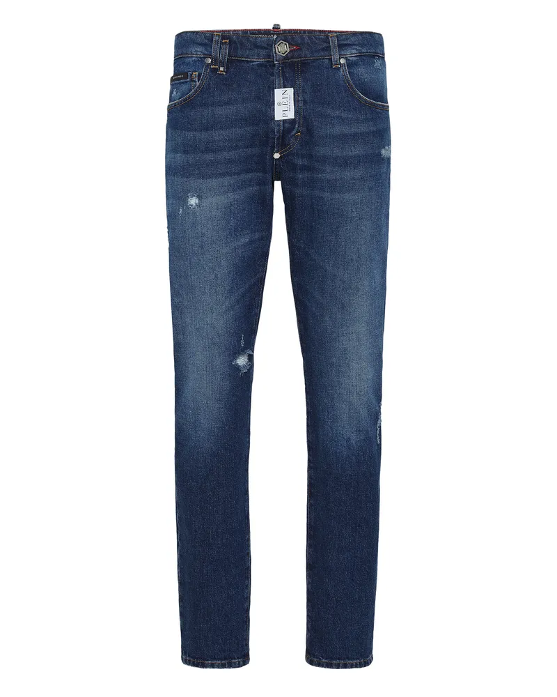 Philipp Plein Jeans Regular Fit Blau