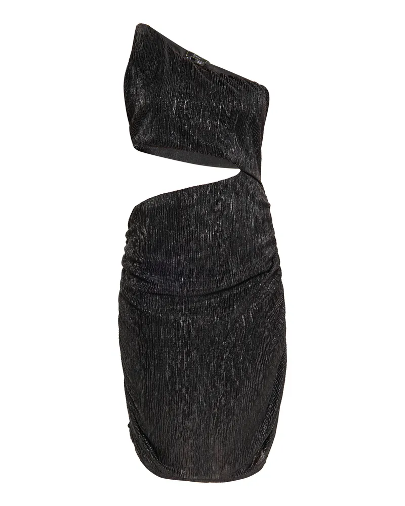 FAINA Kleid Damen schwarz Schwarz