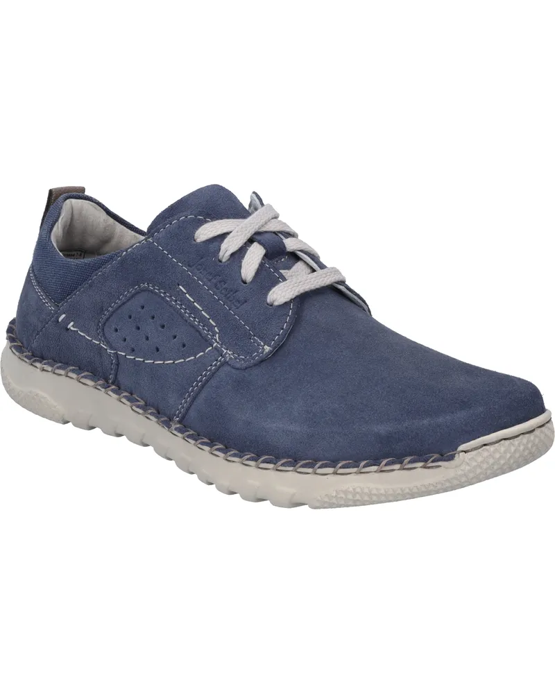 Josef Seibel Herren Halbschuh Wilson 04 in dunkelblau Blau