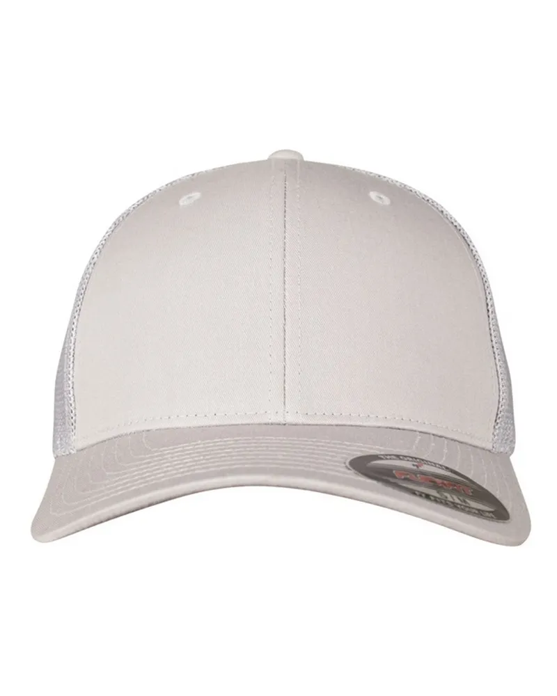 Flexfit Trucker Cap (Silber Silber