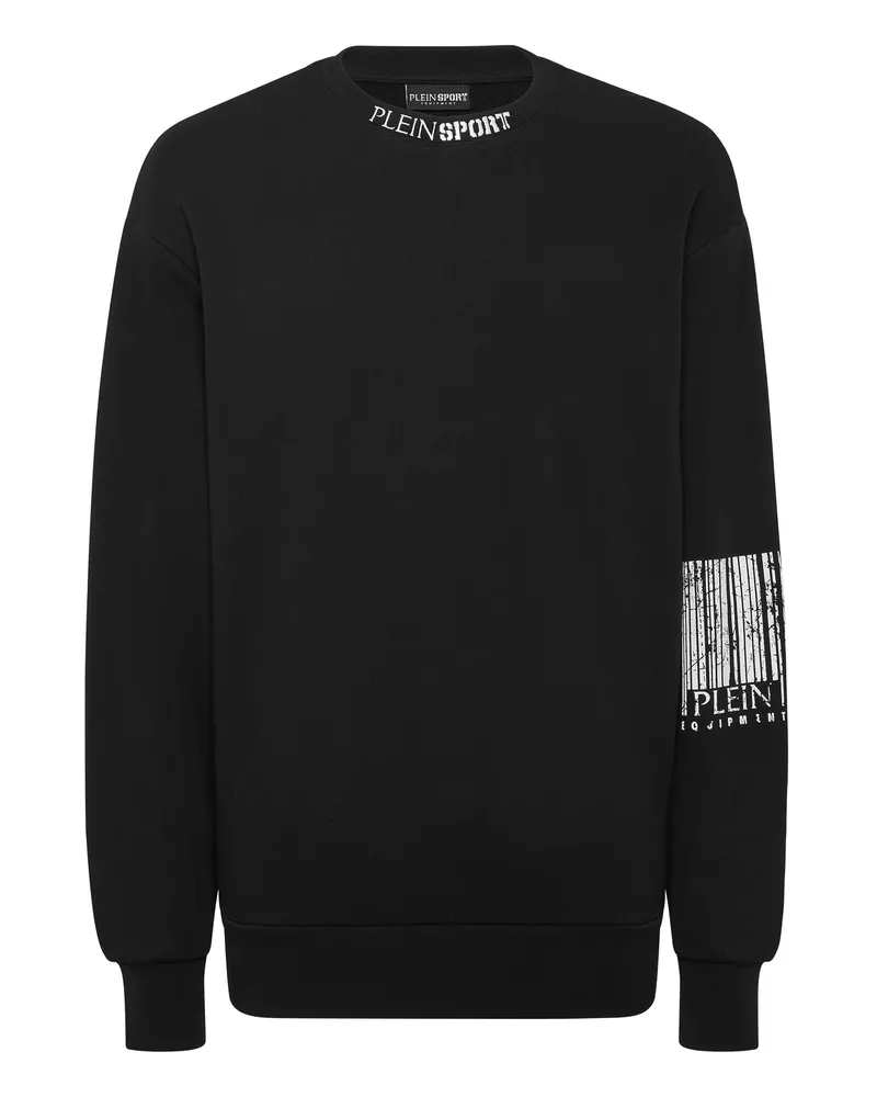 Philipp Plein Sweatshirt Barcode Schwarz