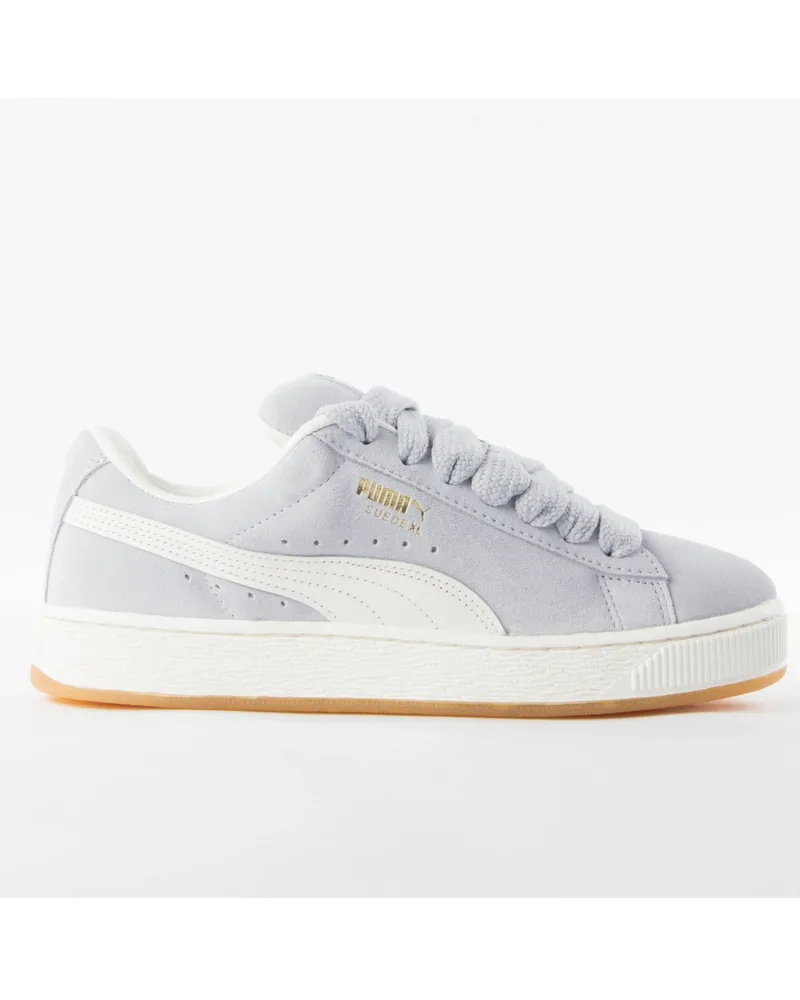 Puma Herren-Sneaker aus Wildleder, XL - Grau Grau