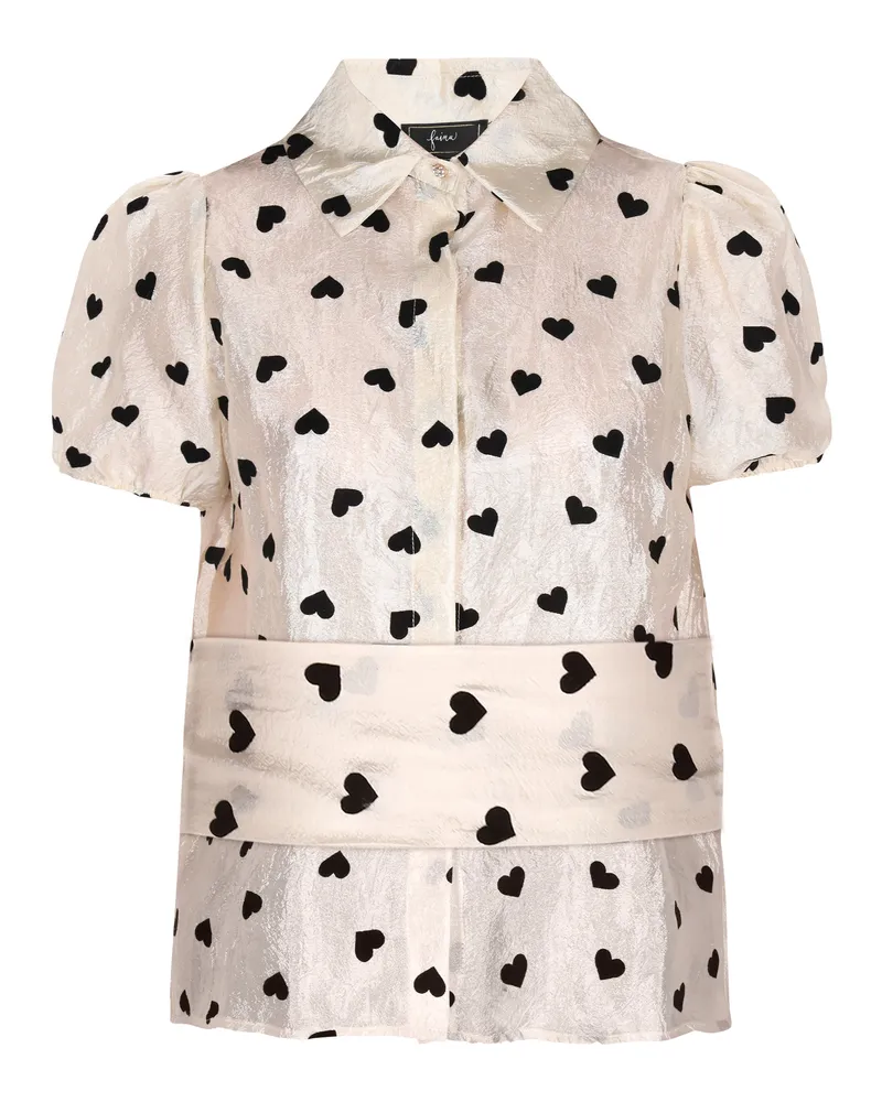 FAINA Bluse Frauen Creme Creme