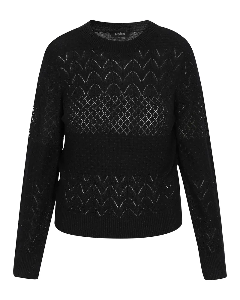 Usha Pullover für Damen - Schwarz Schwarz