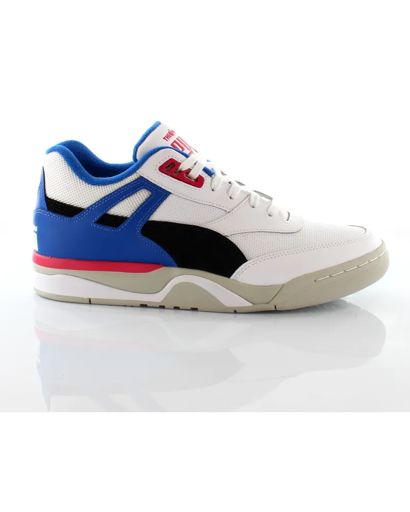 Puma Palace Guard Die Hunderte niedrigen Schnür -Herren -Trainer 371382 01 Weiß