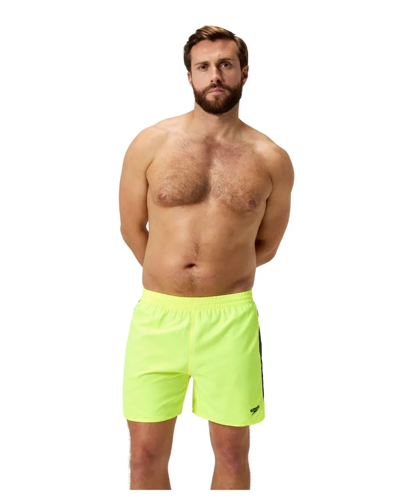 Speedo Hyperboom Splice" Badeshorts für Herren (Hypergelb Gelb
