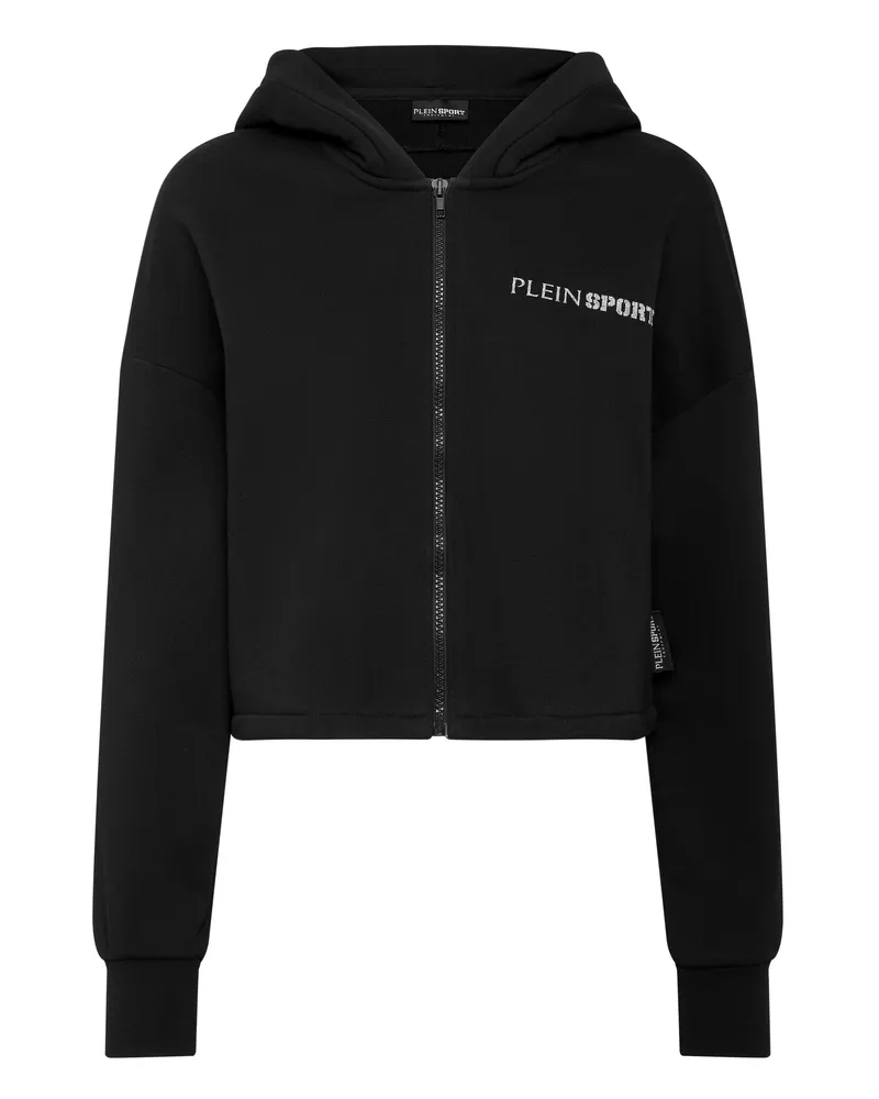 Philipp Plein Sweatjacke Mit Kapuze Scratch Schwarz