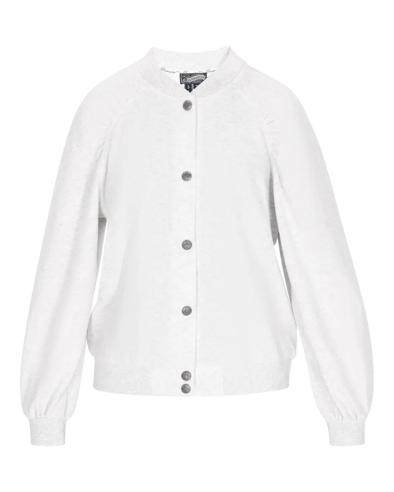 DreiMaster Jacke Frauen cremeweiß meliert Wollweiß