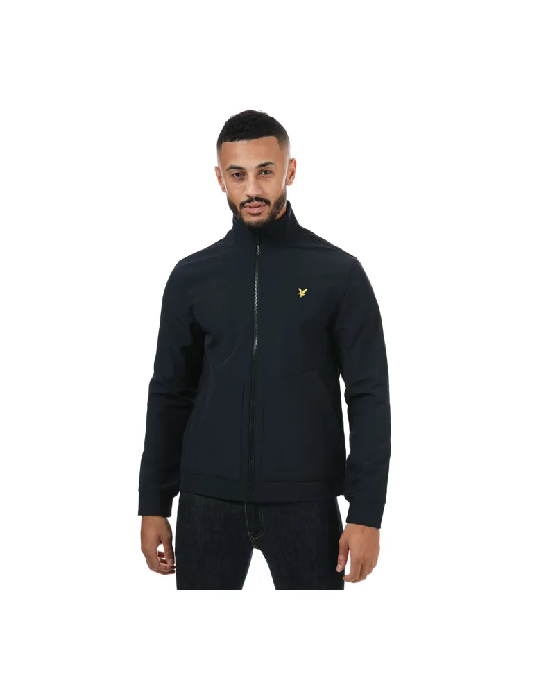 Lyle & Scott Veste Softshell col cheminée Lyle And Scott Pour Homme en Bleu Marine Marineblau