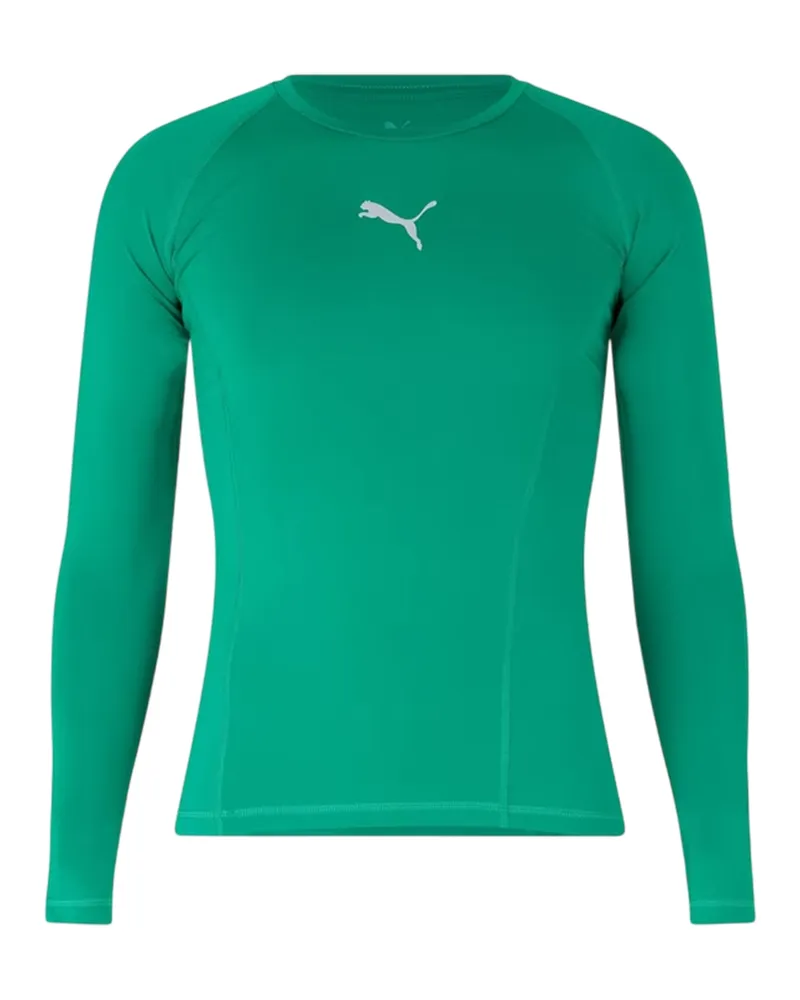 Puma Liga" T-Shirt für Herren, Langärmlig (Pfeffer-Grün Dunkelgrün