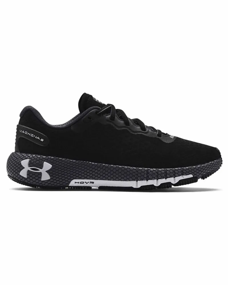 Under Armour Hovr Machina 2 schwarze Frauen -Lauftrainer Schwarz